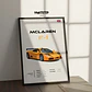 Cuadro Auto Mclaren F1 1992 Deportivo + Marco - Miniatura 1
