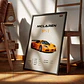 Cuadro Auto Mclaren F1 1992 Deportivo + Marco - Miniatura 2