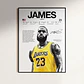 Cuadros Basquetbol De Kobe, Lebron, Curry Y Durant, Iverson - Miniatura 2