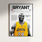 Cuadros Basquetbol De Kobe, Lebron, Curry Y Durant, Iverson - Miniatura 3