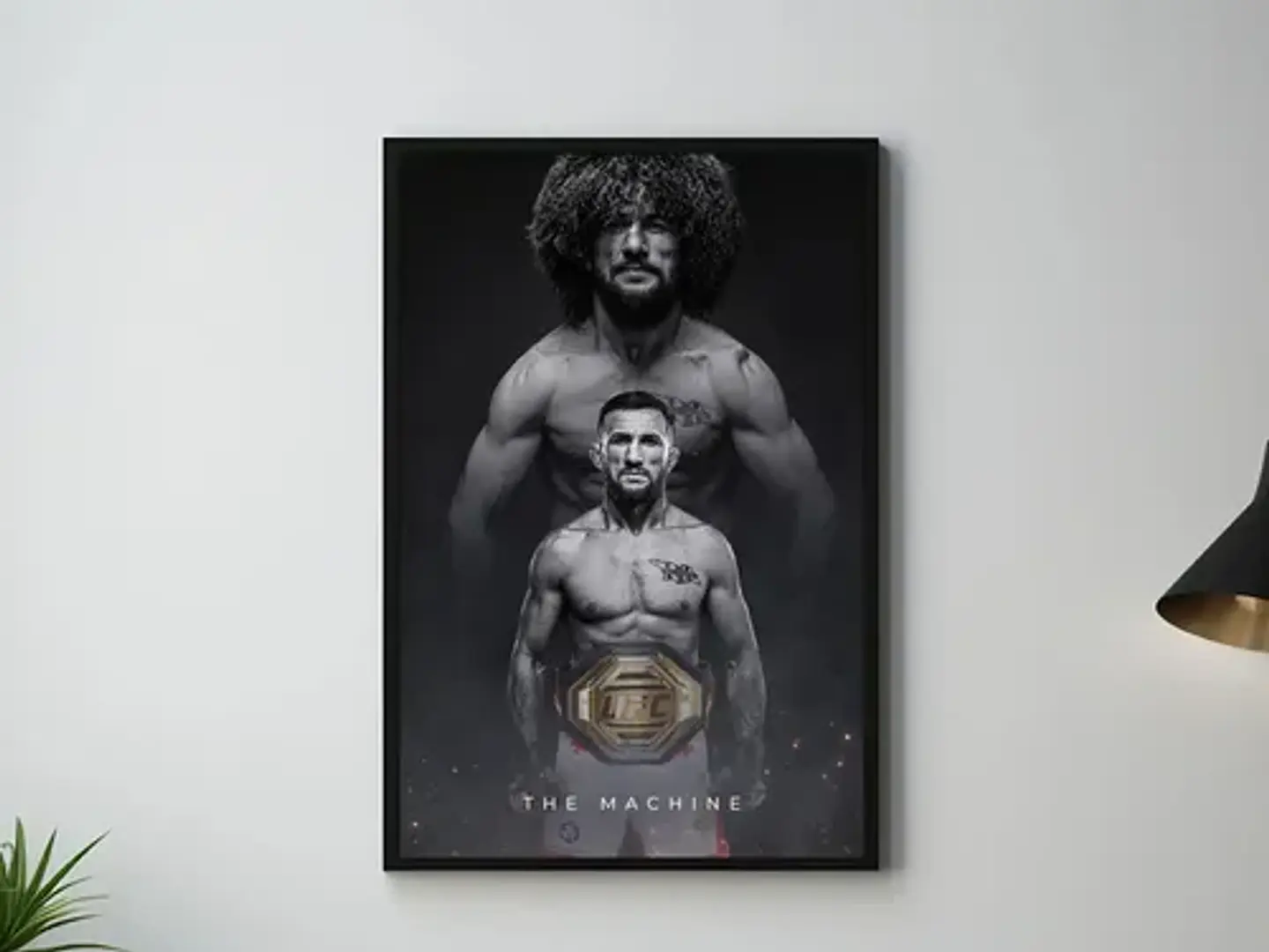 Cuadros De Merab Dvalishvili Ufc Peleador + Marco 4