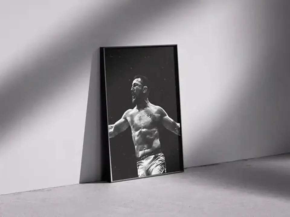 Cuadros De Merab Dvalishvili Ufc Peleador + Marco 8