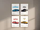Cuadros De Autos Deportivos Zonda, P1, Aventador, 250 Gto - Miniatura 1