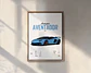 Cuadros De Autos Deportivos Zonda, P1, Aventador, 250 Gto - Miniatura 2