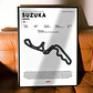 Cuadro F1 Suzuka Japón Grand Prix Motorsport - Miniatura 2