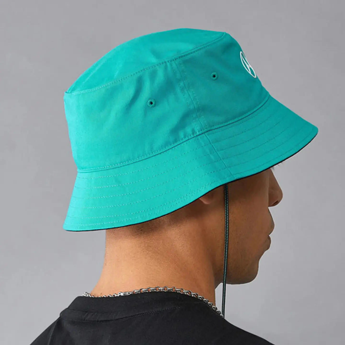 Gorro Bucket Mercedes Amg Petronas Verde Oficial 2