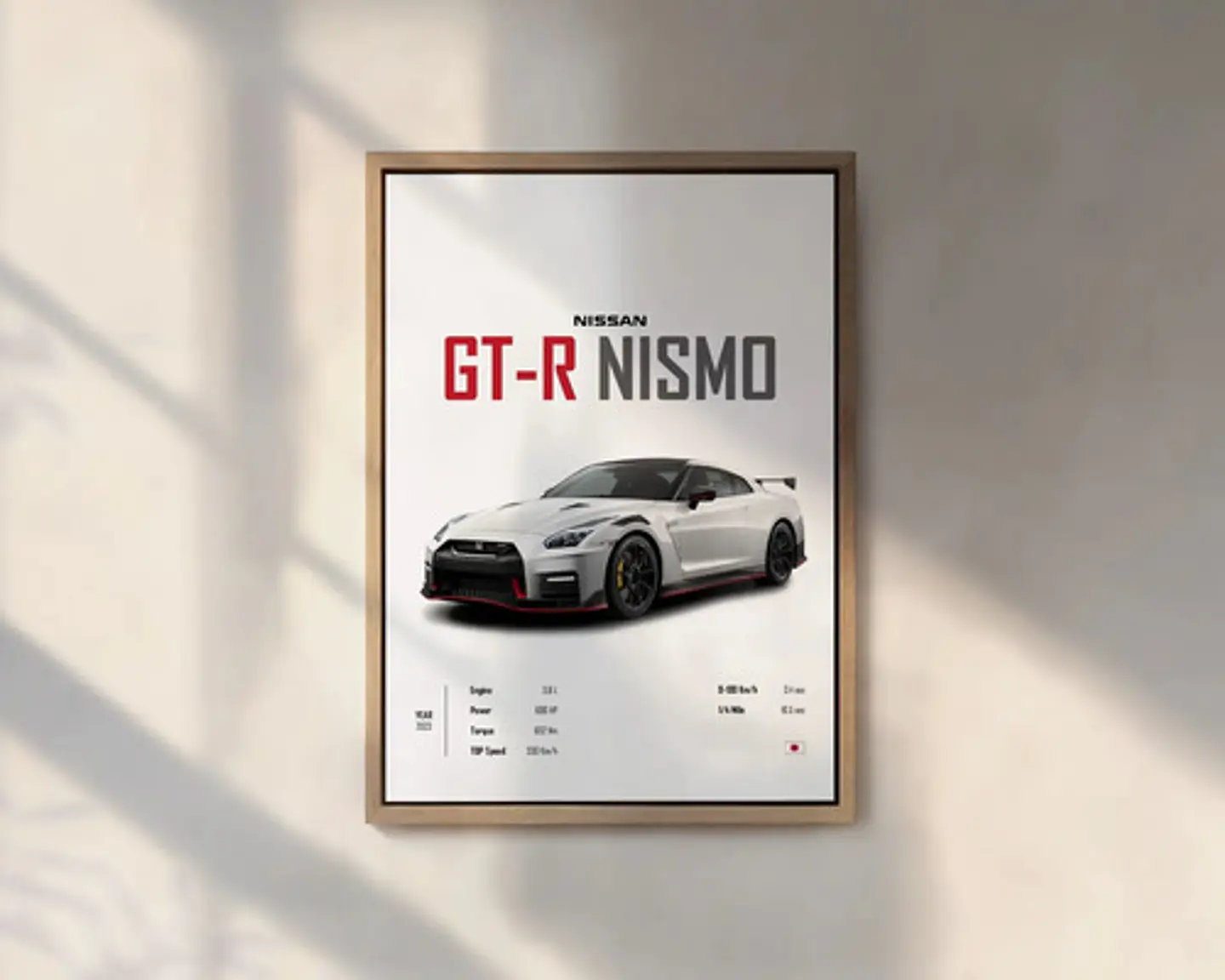 Cuadros De Autos Deportivos R8, Senna, M5, Gtr Nismo Negro 2