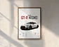 Cuadros De Autos Deportivos R8, Senna, M5, Gtr Nismo Negro - Miniatura 2