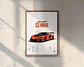 Cuadros De Autos Deportivos R8, Senna, M5, Gtr Nismo Negro - Miniatura 5