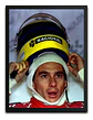 Cuadros De Senna F1 Oficiales + Marco - Miniatura 1