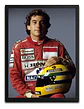 Cuadros De Senna F1 Oficiales + Marco - Miniatura 2