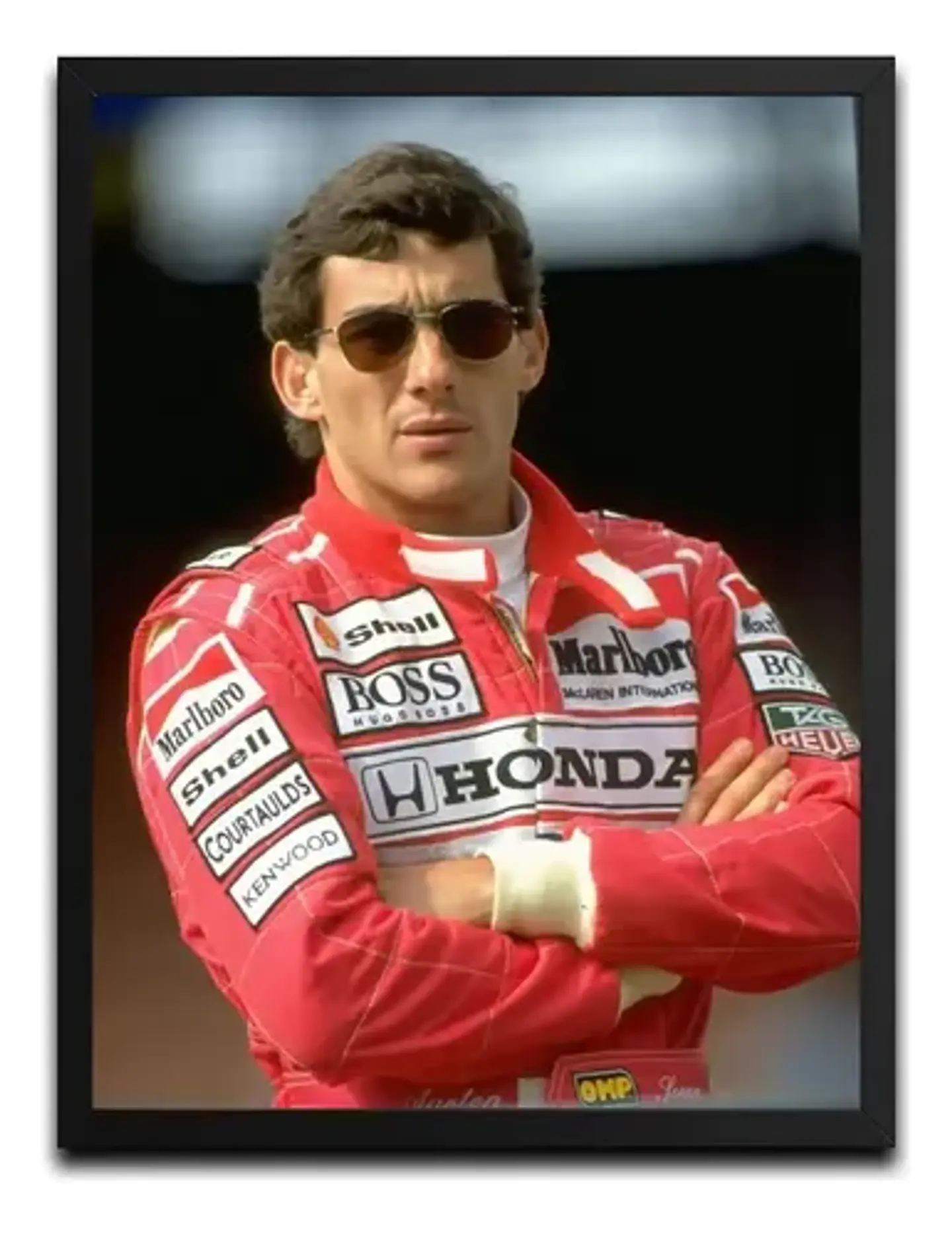 Cuadros De Senna F1 Oficiales + Marco 3