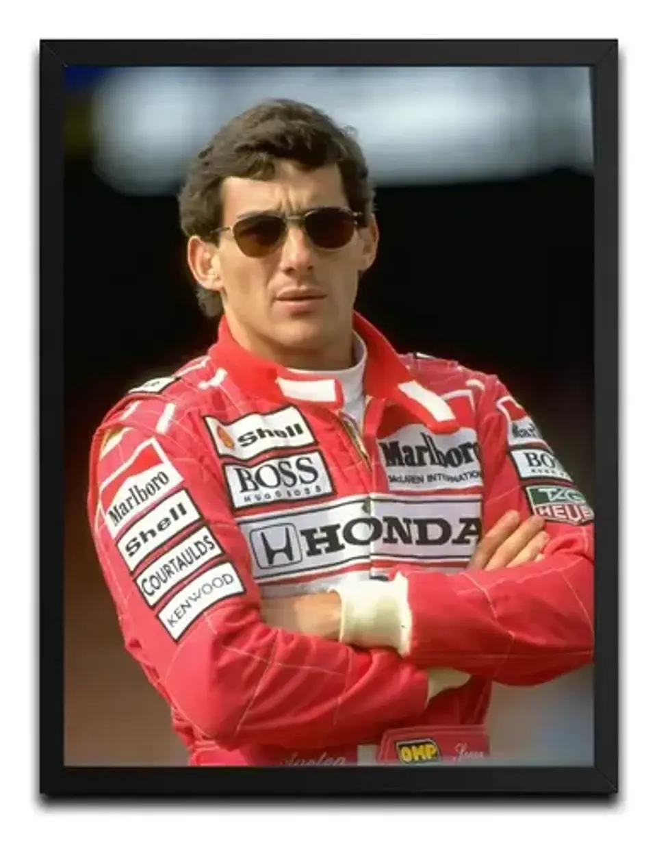 Cuadros De Senna F1 Oficiales + Marco 3
