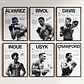 Cuadros Leyendas Boxeo Canelo, Crawford, Usyk, Bivol, Davis - Miniatura 1