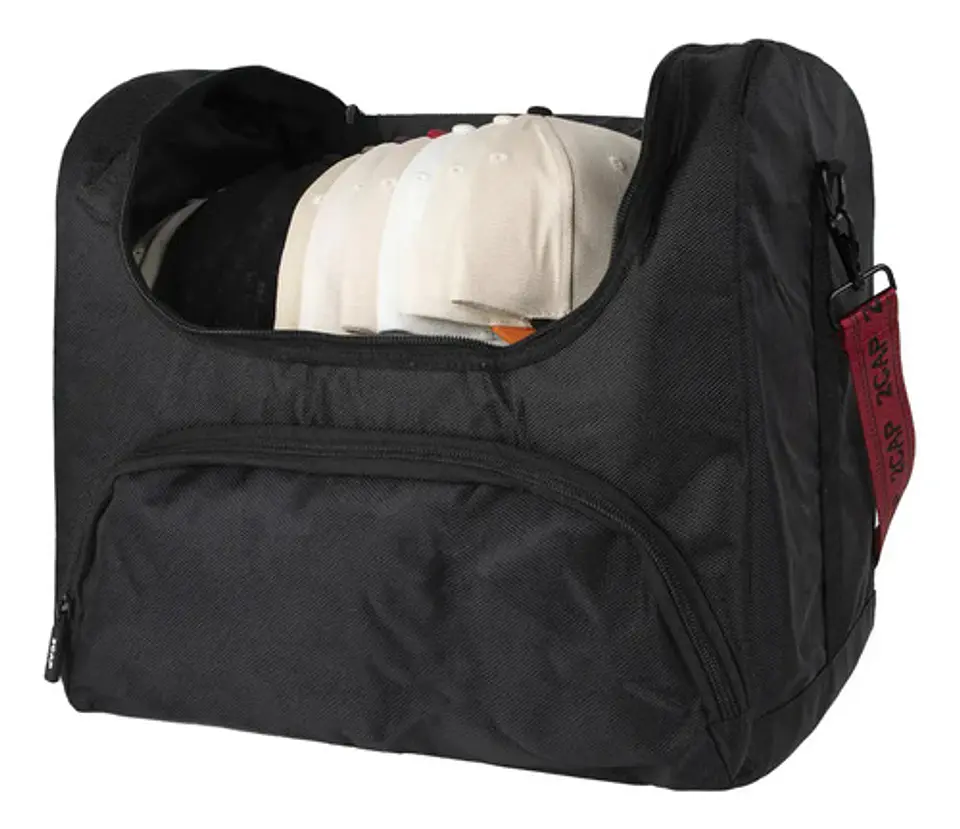 Bolso Mochila Porta Gorra Capacidad Para 24 Jockey Cap Gorro 3