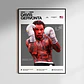 6 Cuadros De Boxeadores Peleadores De Boxeo + Marco - Miniatura 5