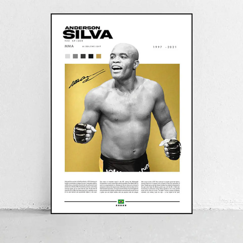 6 Cuadros Ufc Conor, Khabib, Silva, Jones, Pierre Y Cormier 9