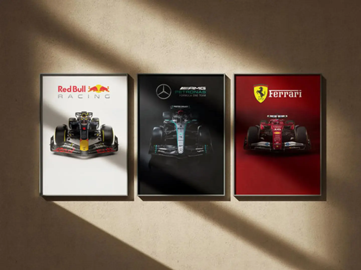 Cuadros Auto De Fórmula 1: Ferrari, Red Bull, Mercedes F1 1