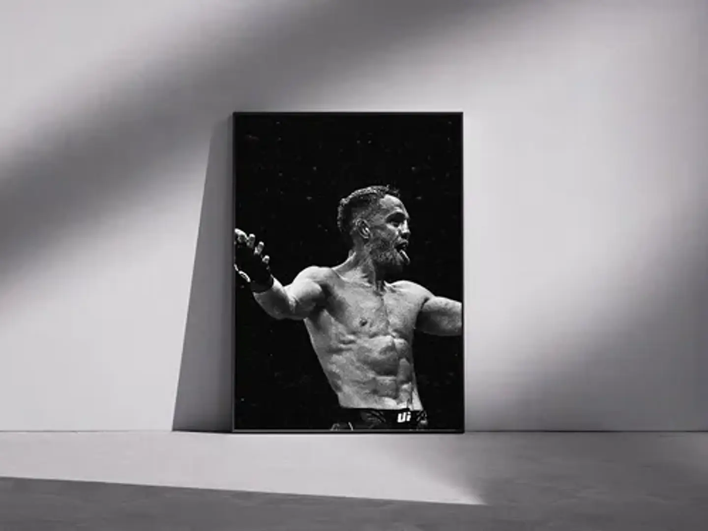 Cuadro De Jack Della Maddalena Ufc Peleador + Marco 2