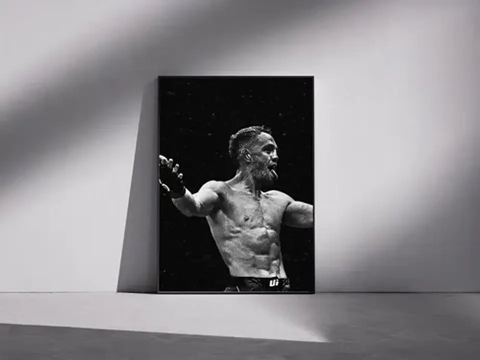 Cuadro De Jack Della Maddalena Ufc Peleador + Marco 2
