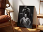 Cuadro De Anderson Silva Ufc Peleador + Marco - Miniatura 3