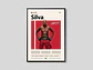 Cuadro De Anderson Silva Ufc Peleador + Marco - Miniatura 5