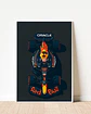 Cuadro Auto F1 Red Bull  Max Verstappen Deportivo + Marco - Miniatura 5