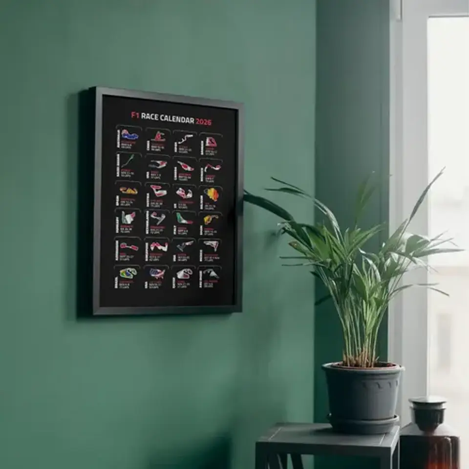 Cuadro Circuitos Formula 1 2026 F1 Calendario 3
