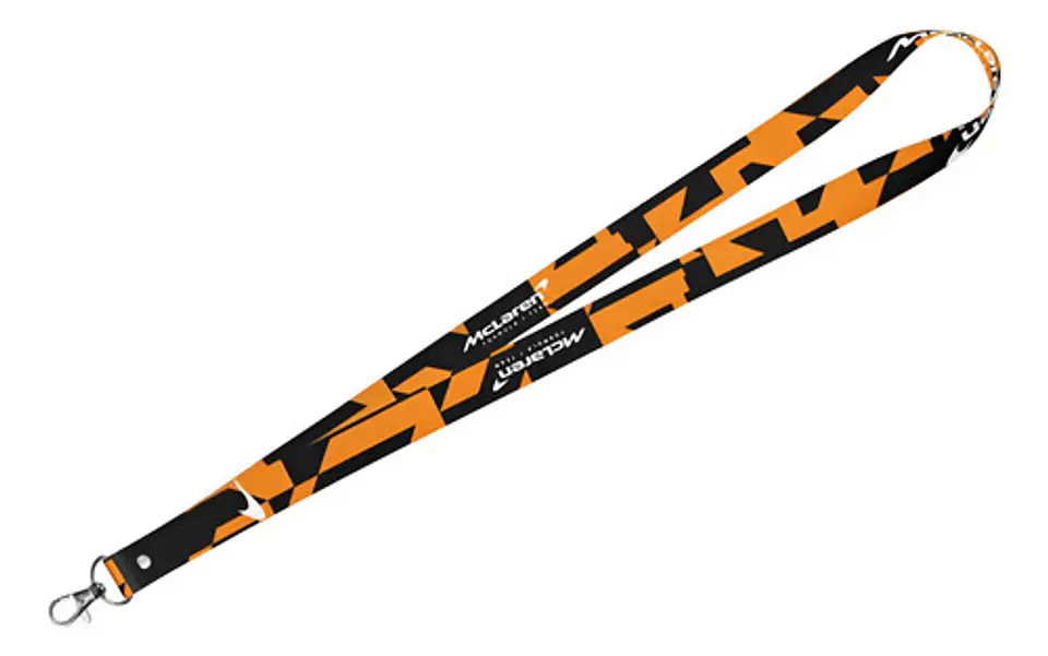 Lanyard Collar Mclaren Camo Negro Llaves 2