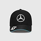 Jockey Mercedes Oficial F1 63 George Russell Gorra Negro - Miniatura 1