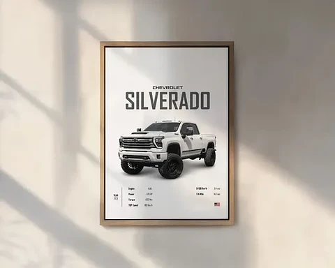 Cuadro Chevrolet Silverado + Marco