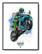 7 Cuadros De Valentino Rossi 46 Moto Gp The Doctor  + Marco - Miniatura 6