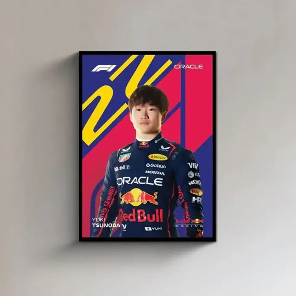 Cuadros De Red Bull F1 Oficiales + Marco 1