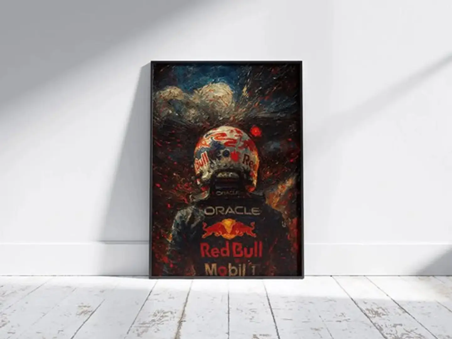 Cuadros De Red Bull F1 Oficiales + Marco 4