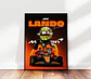 6 Cuadros De Lando Norris 4 Campeón Mclaren F1 + Marco - Miniatura 2