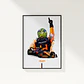 6 Cuadros De Lando Norris 4 Campeón Mclaren F1 + Marco - Miniatura 4