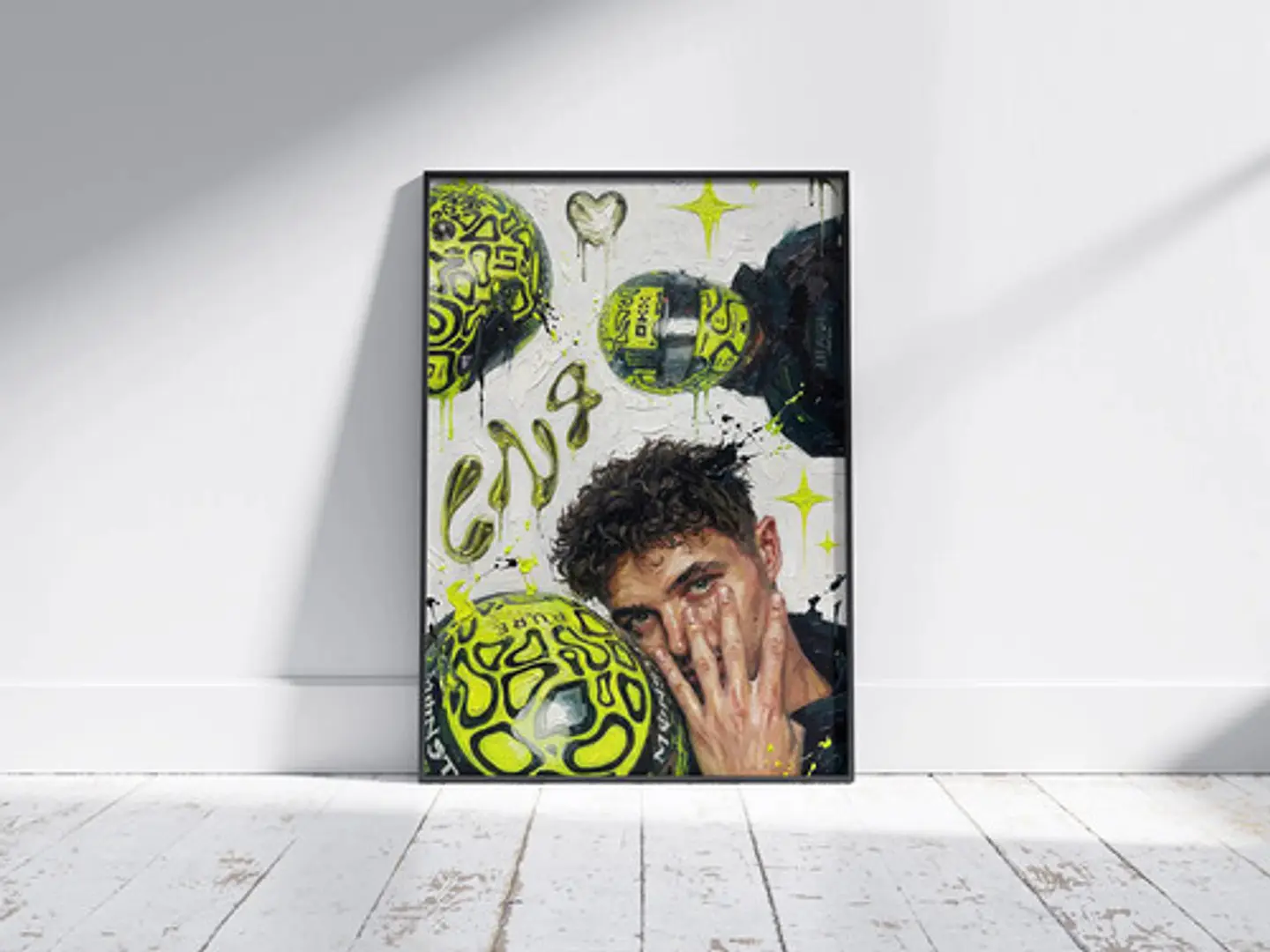 6 Cuadros De Lando Norris 4 Campeón Mclaren F1 + Marco 6