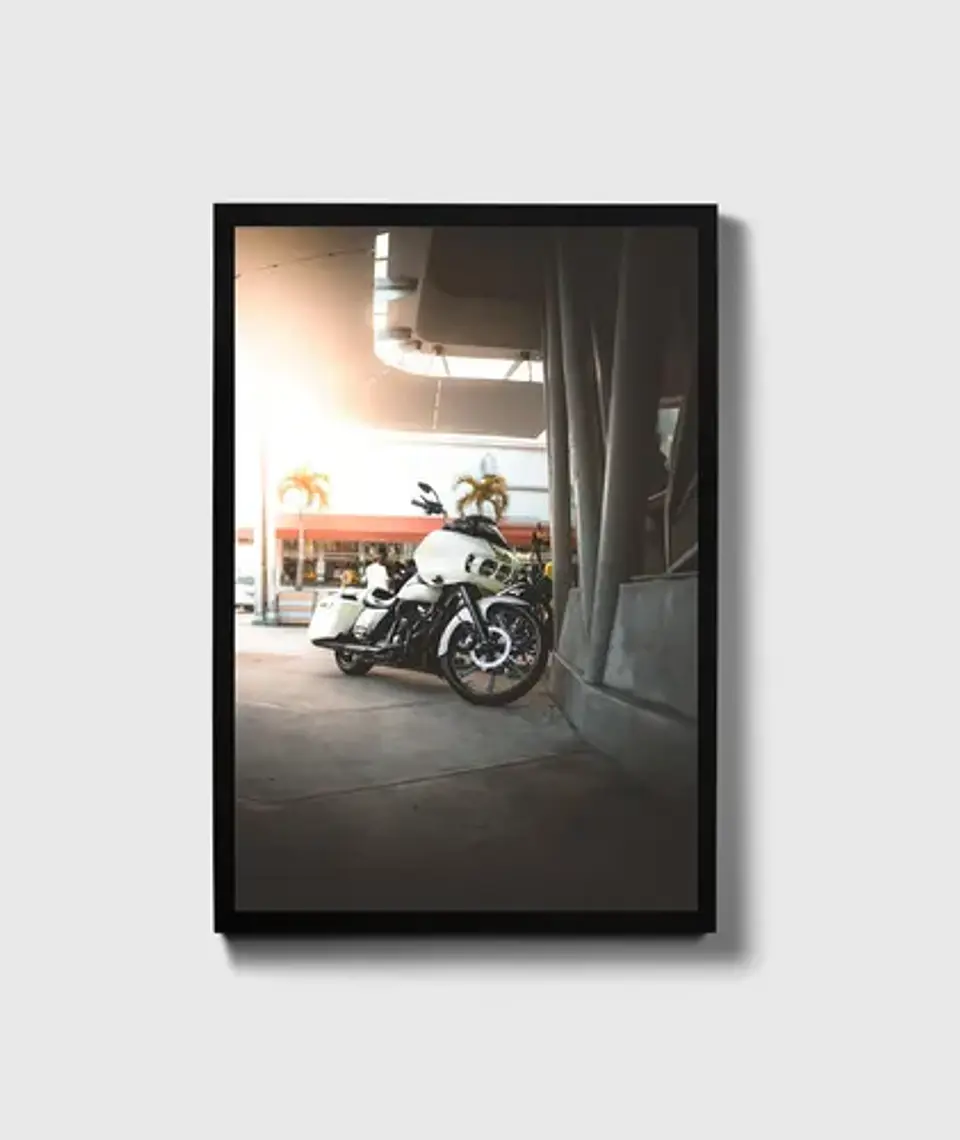 Cuadros Históricos Harley Davidson Motos 7