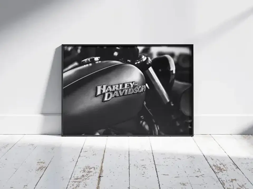 Cuadros Históricos Harley Davidson Motos 8