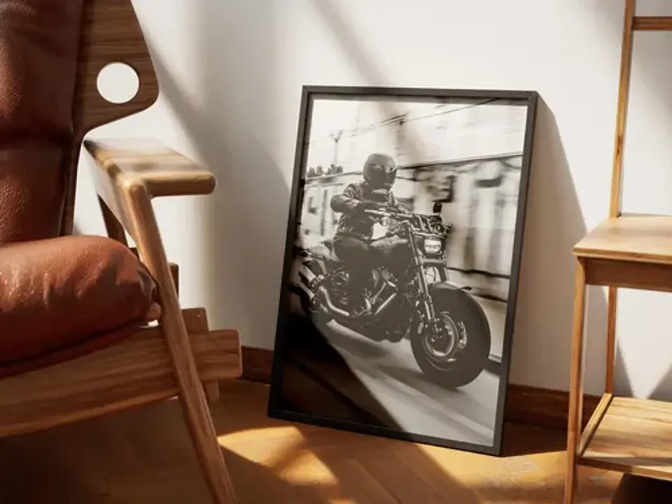 Cuadros Históricos Harley Davidson Motos 11