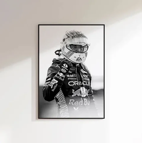 Cuadros De Red Bull F1 + Marco