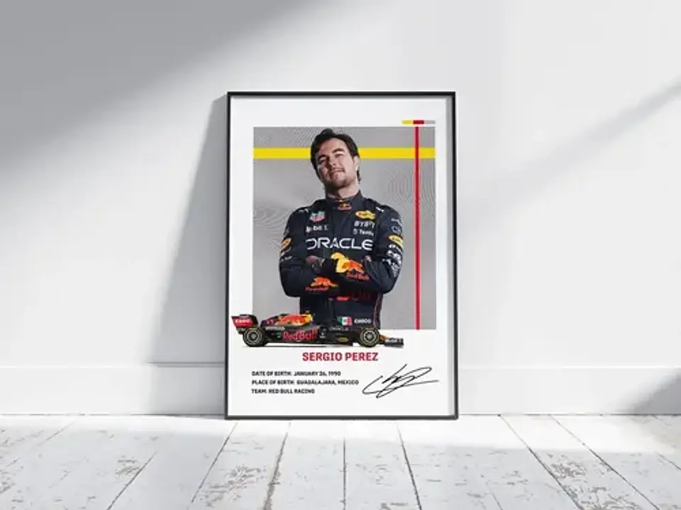 Cuadros De Red Bull F1 + Marco 2