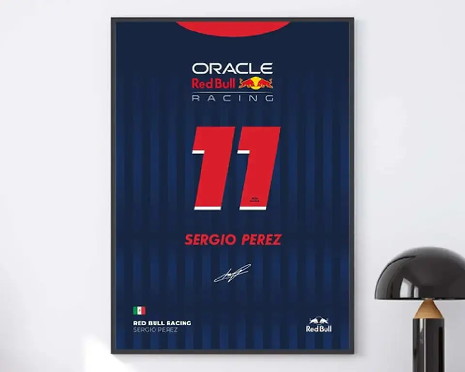 Cuadros De Red Bull F1 + Marco 5