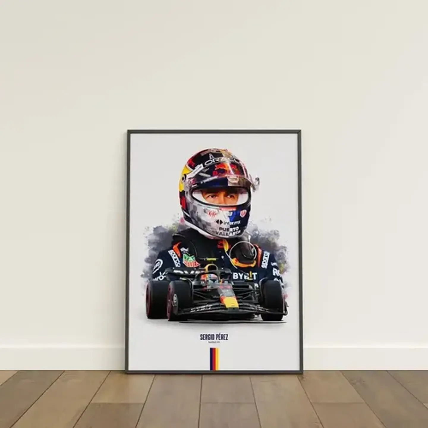 Cuadros De Red Bull F1 + Marco 6