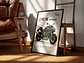 Cuadros De Modelos Motos Kawasaki Ninja + Marco Negro - Miniatura 11