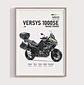 Cuadros De Modelos Motos Kawasaki Ninja + Marco Negro - Miniatura 13
