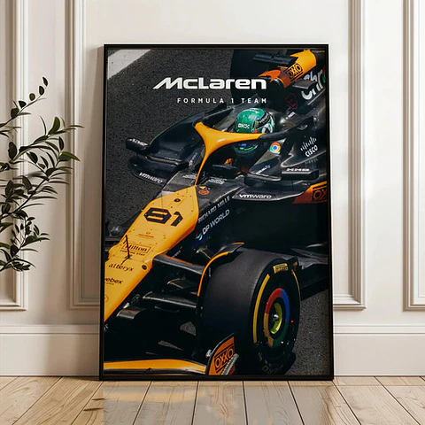 Cuadros Auto De Fórmula 1: Mclaren, Red Bull, Mercedes F1