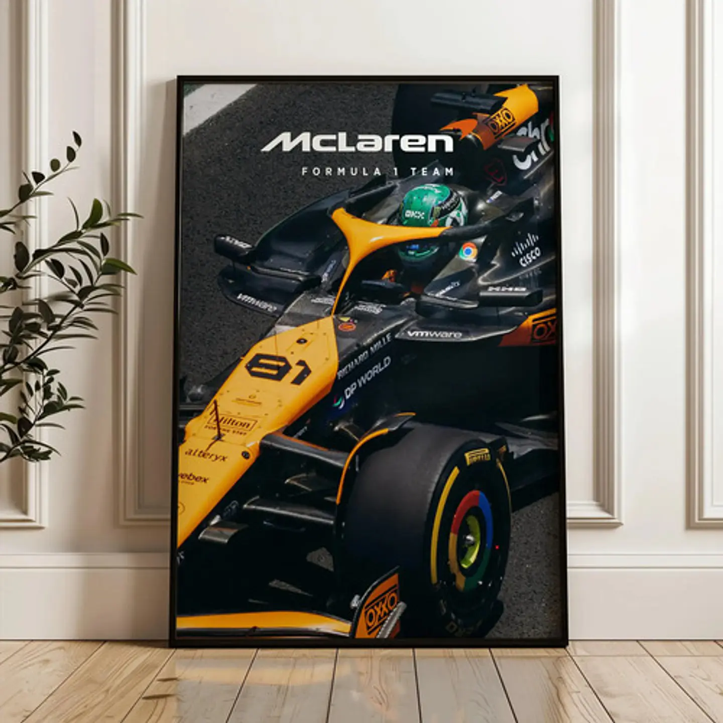Cuadros Auto De Fórmula 1: Mclaren, Red Bull, Mercedes F1 2