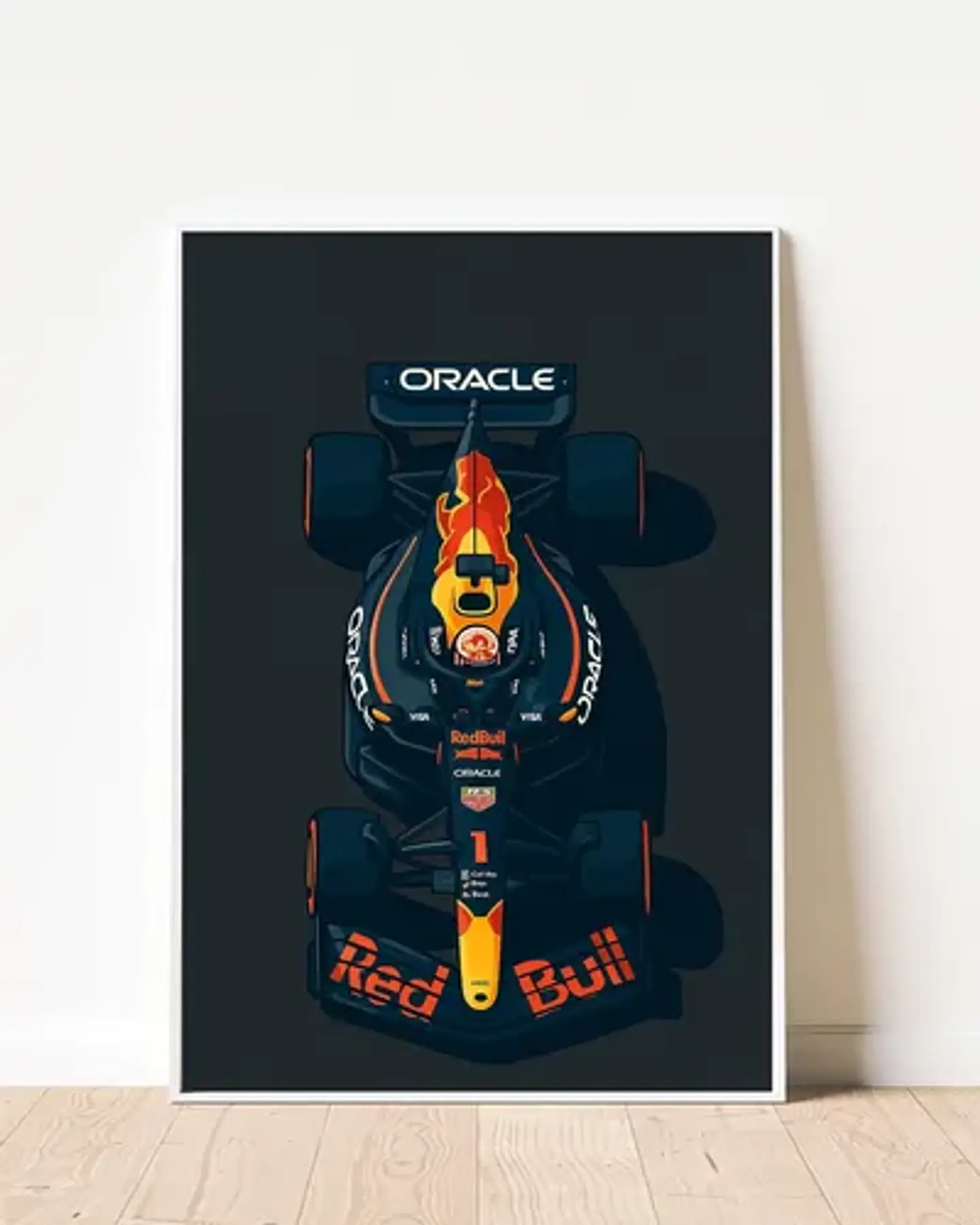 Cuadros De Red Bull F1 Max Verstappen  + Marco 2