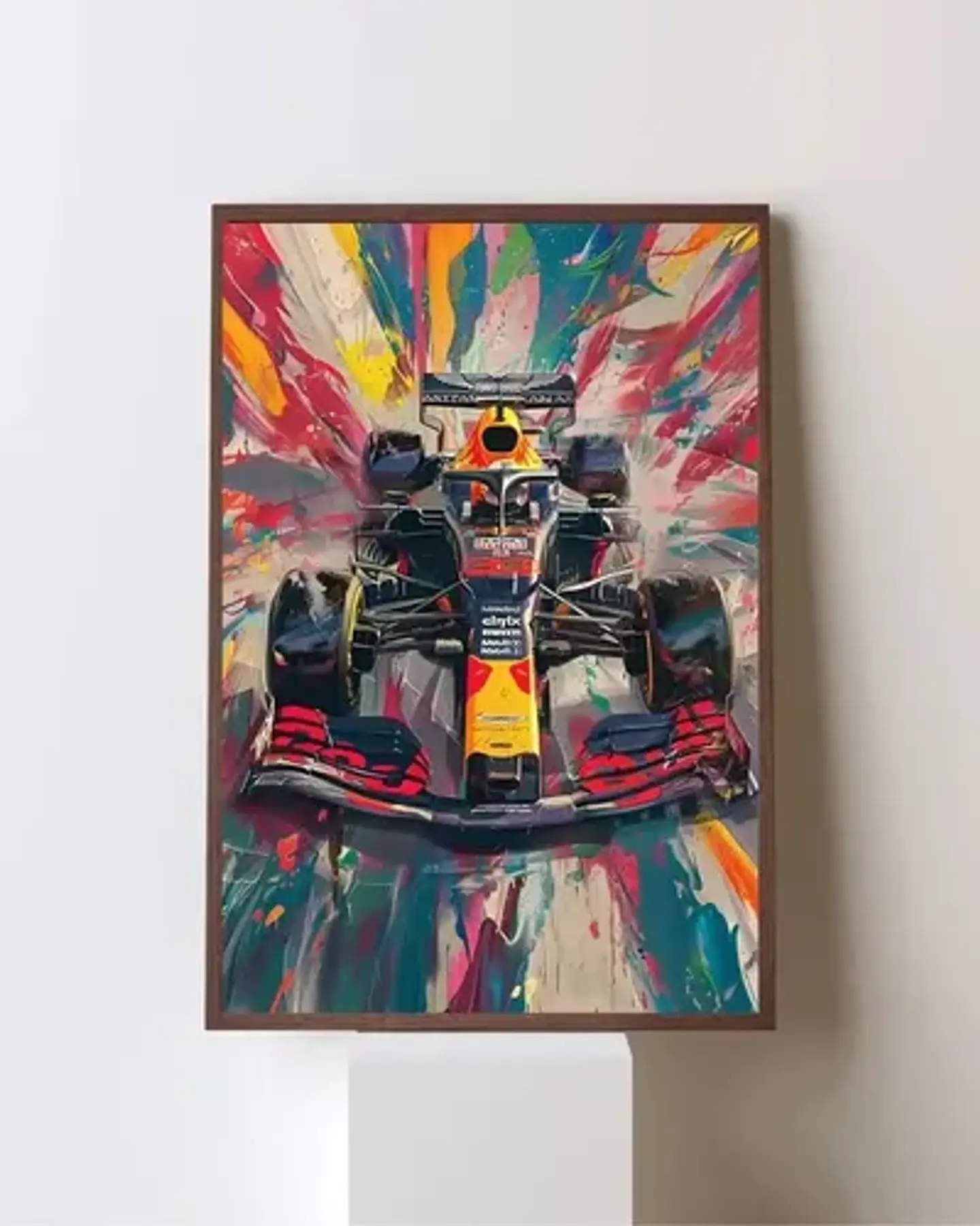 Cuadros De Red Bull F1 Max Verstappen  + Marco 4